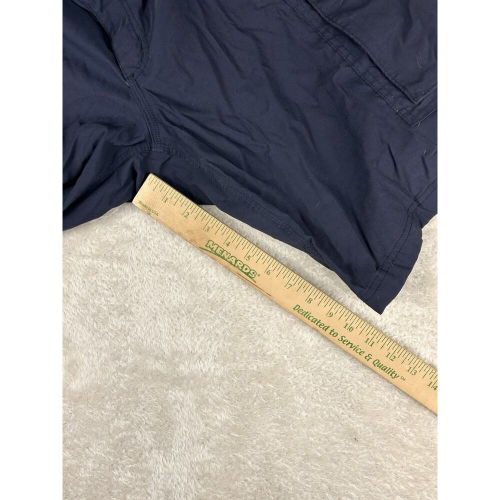 DULUTH FLEX DRY ON THE FLY Shorts Mens Size 46 Blue Nylon Spandex Cargo Hiking - Picture 5 of 7